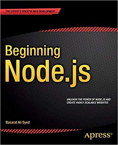 Book: Beginning Node JS
